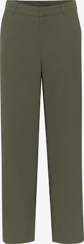 Cream Trousers 'Cocamia' in Green: front