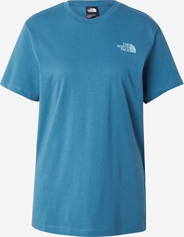 THE NORTH FACE T-Shirt 'REDBOX' in Blau: Vorderseite
