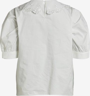 OBJECT - Blusa 'Minna' en blanco