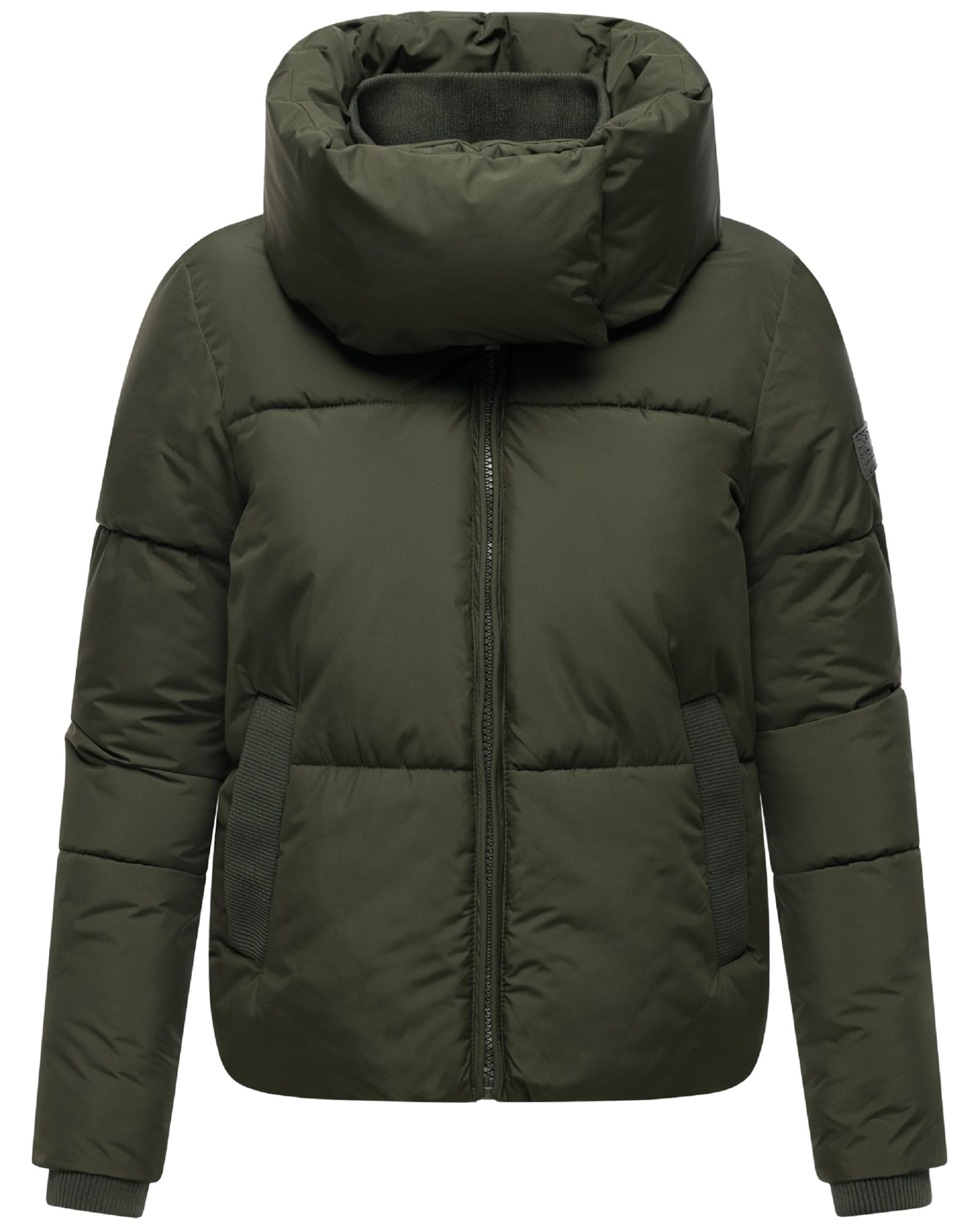 NAVAHOO Χειμερινό μπουφάν 'Traumelfe 14' σε πράσινο: μπροστά