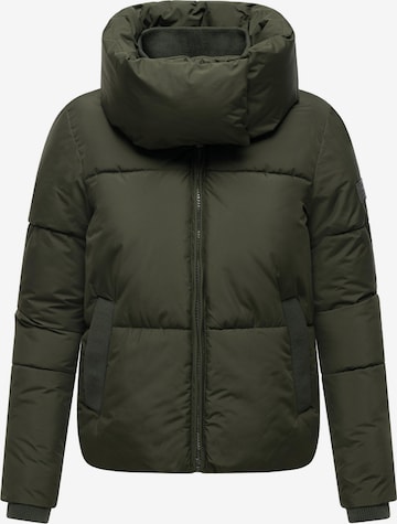 NAVAHOO Talvitakki 'Traumelfe 14' värissä vihreä: etupuoli