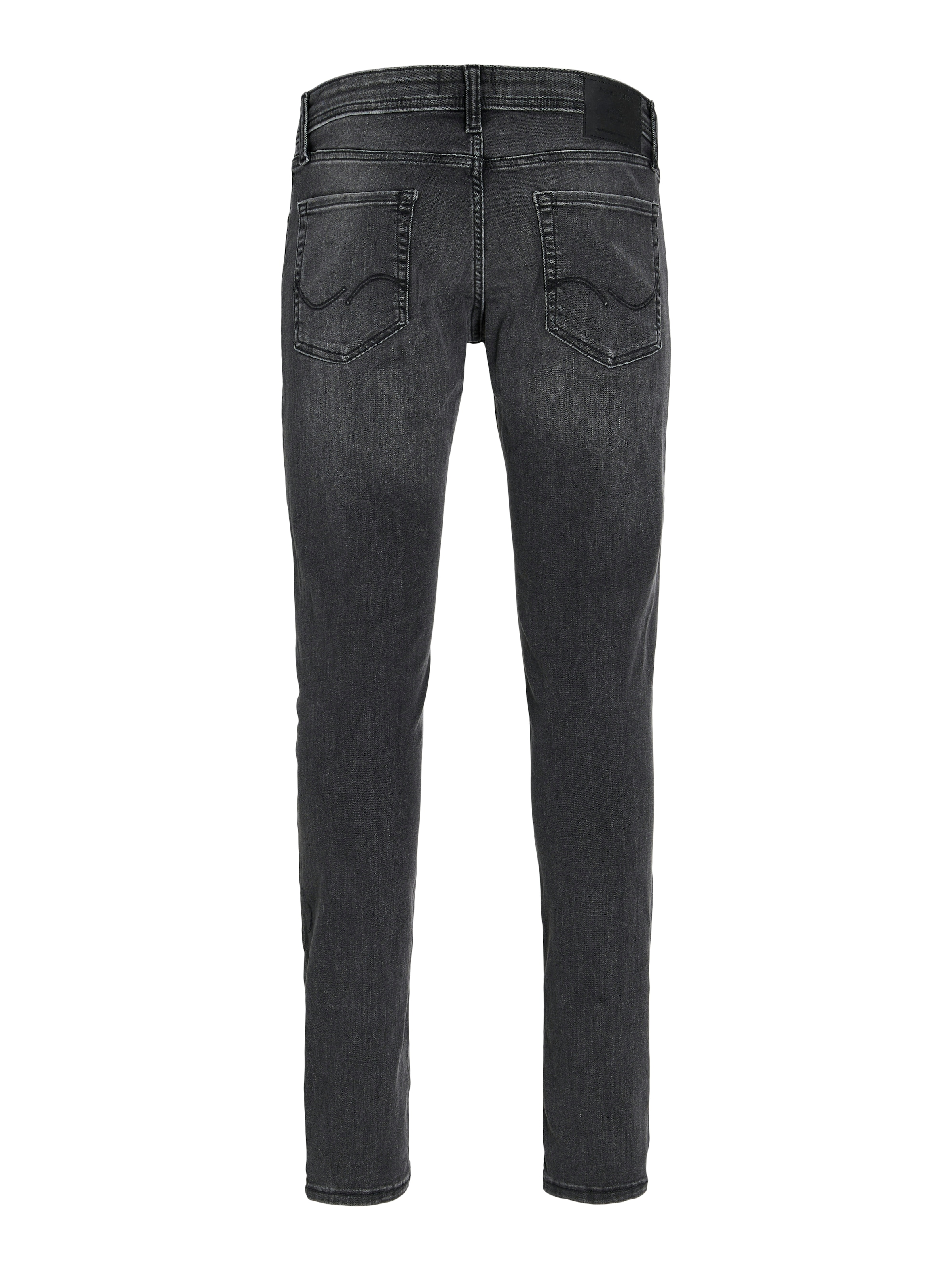 JACK & JONES Slimfit Kavbojke 'JJIGlenn JJOriginal' | črna barva