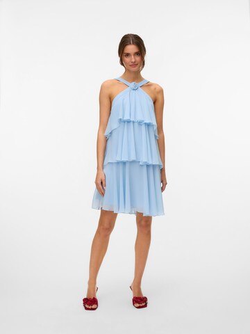 VERO MODA Jurk 'VMFelicia' in Blauw