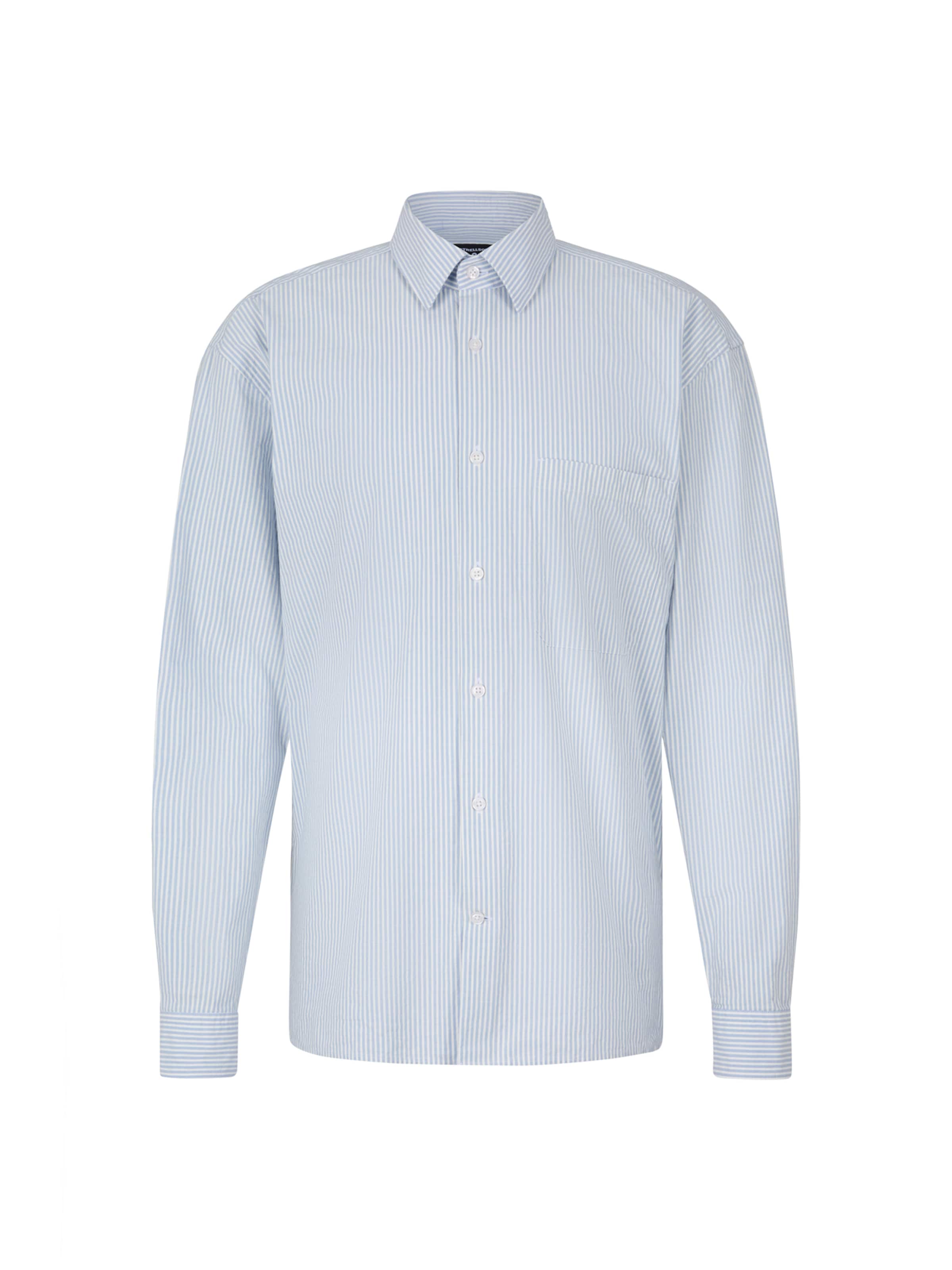 Coupe regular Chemise 'Charlie' STRELLSON en bleu : devant