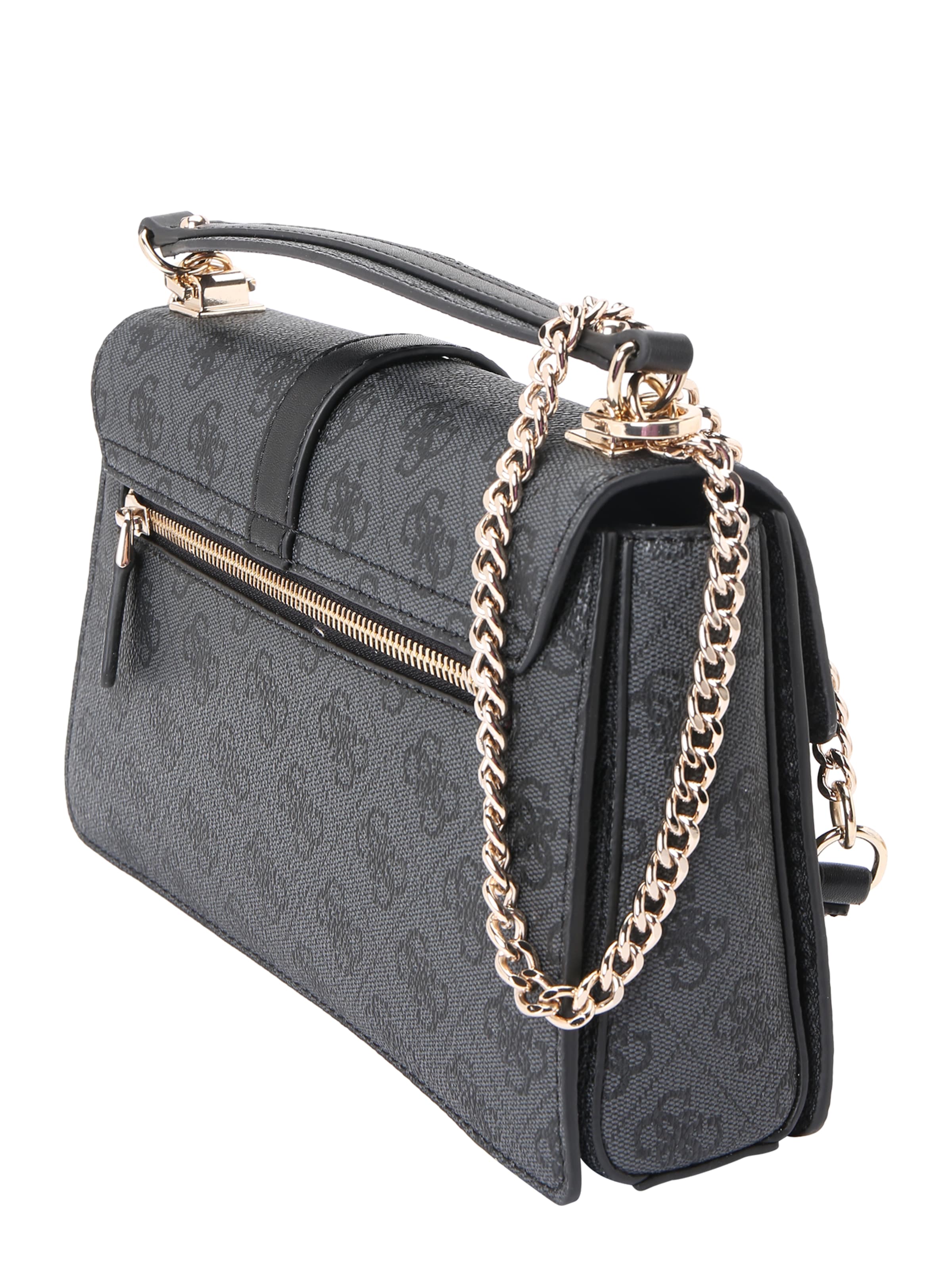 GUESS Наплечная сумка 'ZAMIRA' в Черный