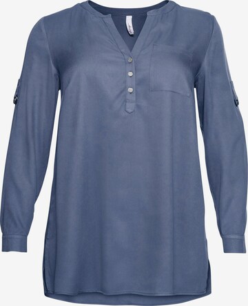SHEEGO Tunic in Blue: front