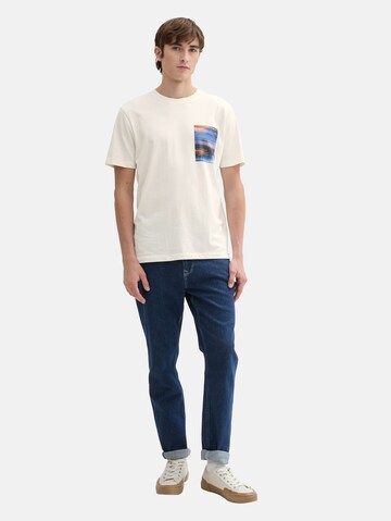 TOM TAILOR DENIM Shirt in White