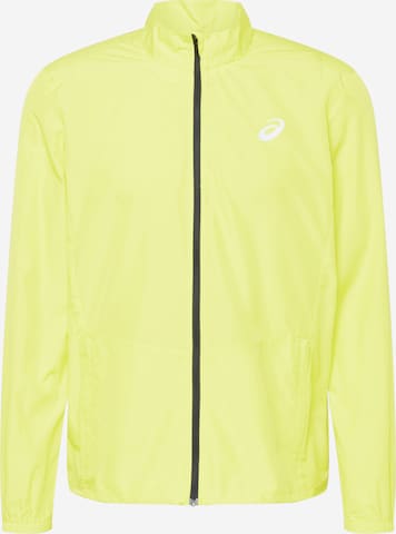 ASICS Sportjacke in Gelb: front