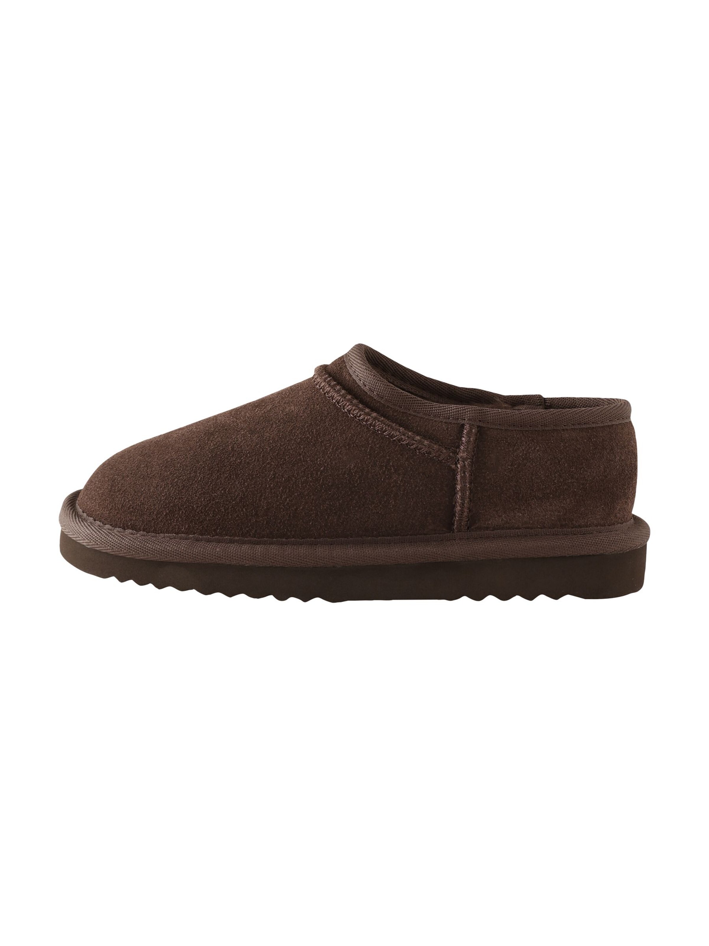 Next - Zapatillas de casa en marrón: frente