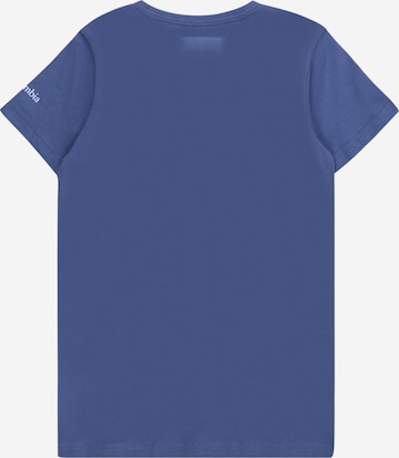 COLUMBIA Funkčné tričko 'Mission Lake' - Modrá