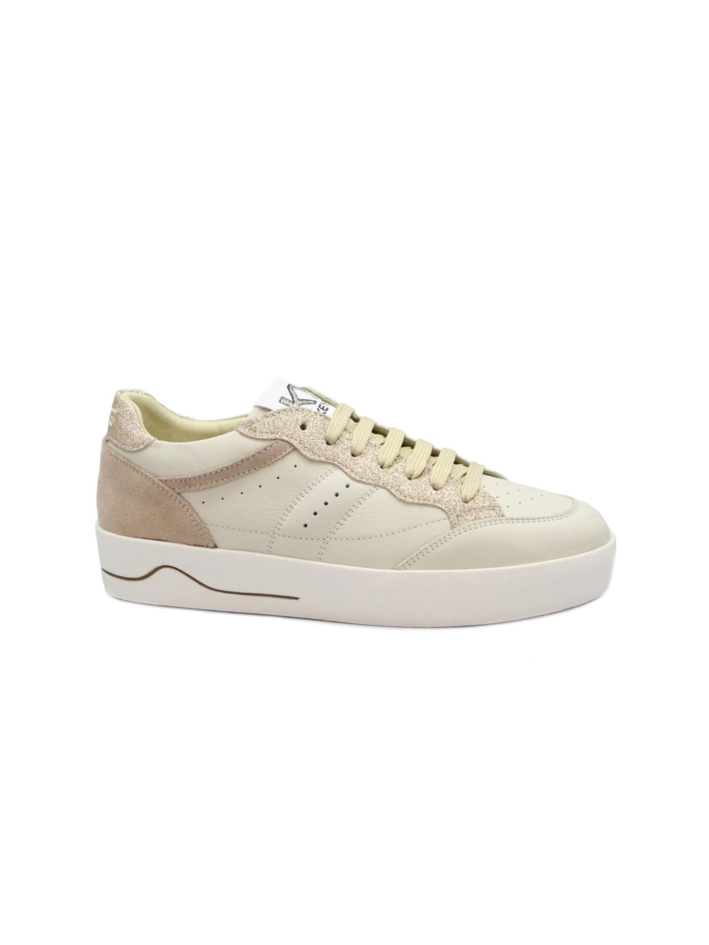 Keys Sneakers in Beige: front