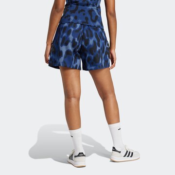 ADIDAS SPORTSWEAR Ohlapna forma Športne hlače 'Future Icons' | modra barva