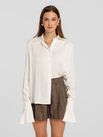 Regular Pantalon 'Gante' mandragora en marron