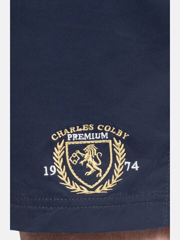 Charles Colby Loosefit Broek ' Baron Colb ' in Blauw