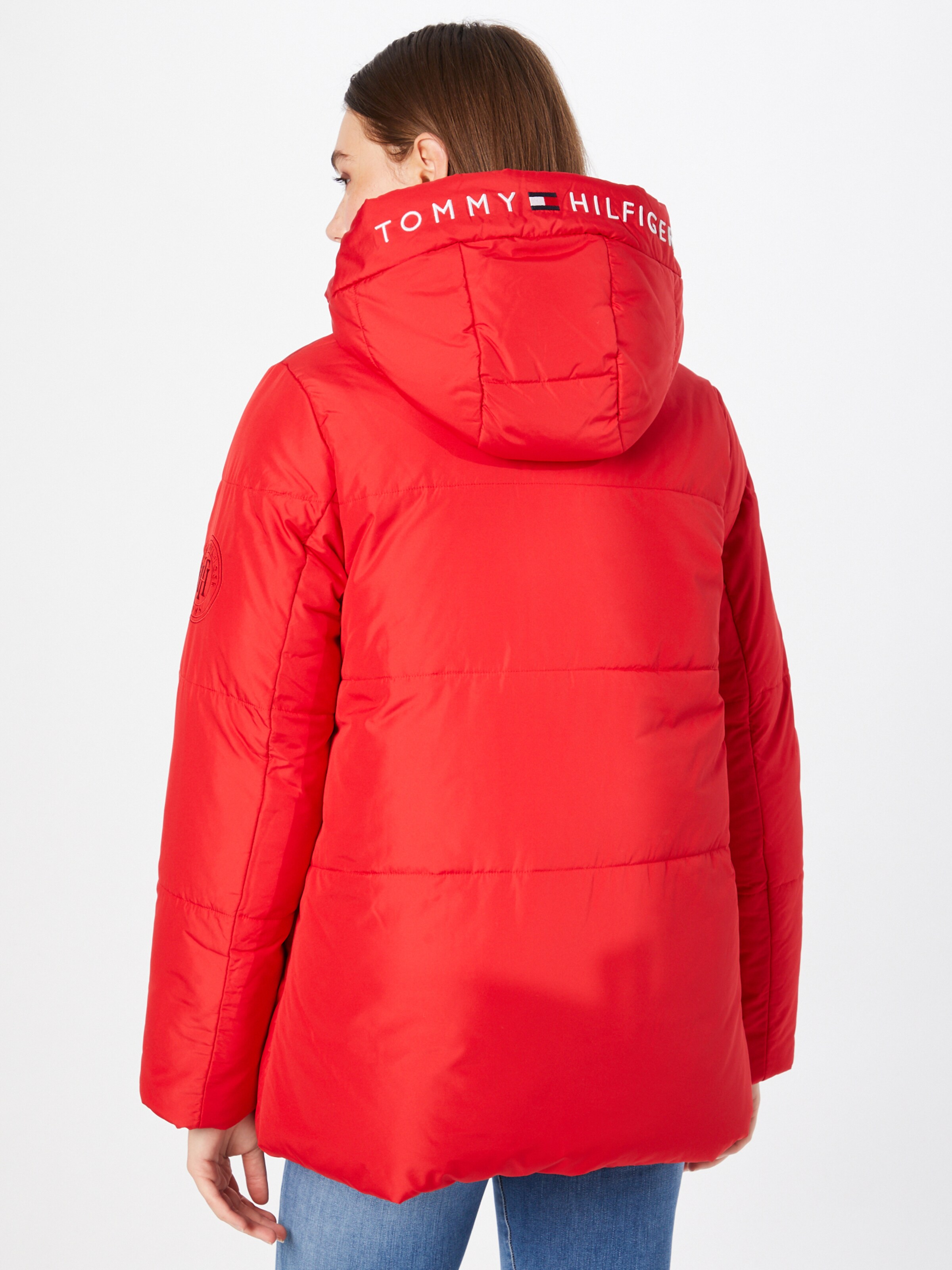 Frauen Jacken TOMMY HILFIGER Jacke in Rot - CQ37390 Frauen Jacken TOMMY HILFIGER Jacke in Rot - CQ37390