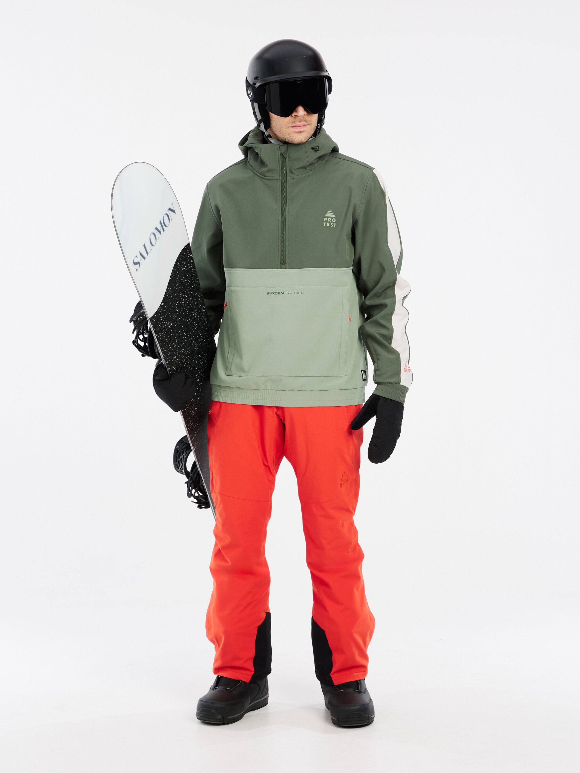 PROTEST Sportjacke 'PRTCOWDEN'‌‌ in Grün