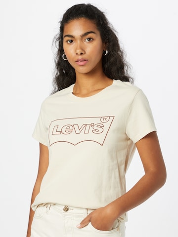 LEVI'S ®Majica 'The Perfect Tee' - bež boja: prednji dio