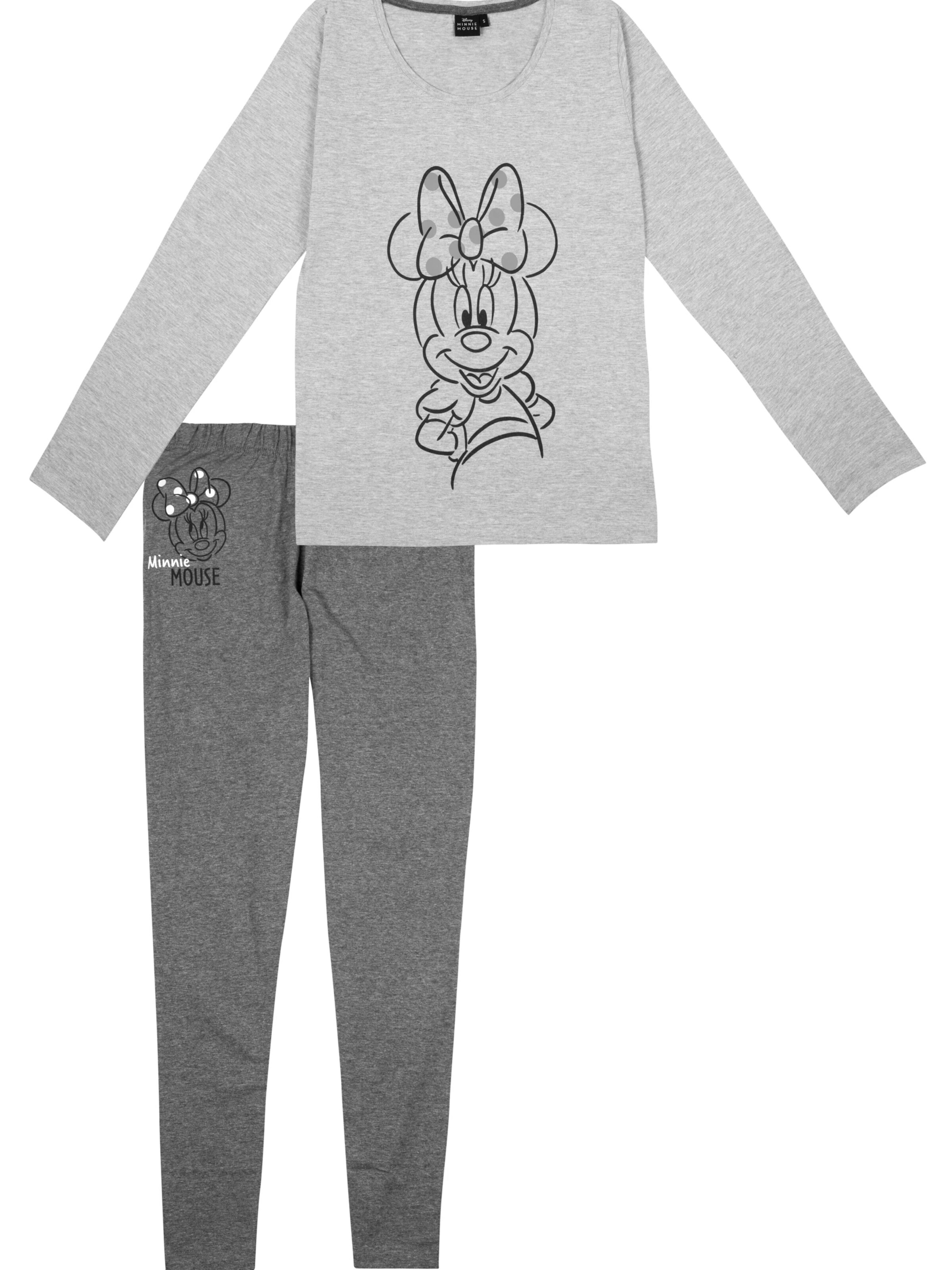 Disney Minnie Mouse Pyjama‌‌‌‌ in Grau