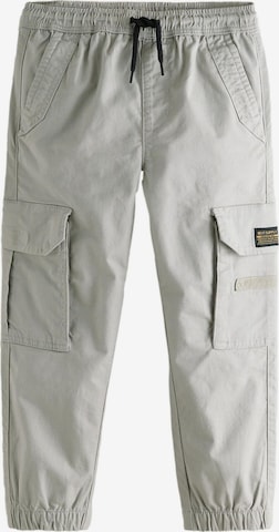 Next Tapered Trousers in Grey: front