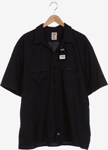 DICKIES Button Up Shirt in XXL in Black: front