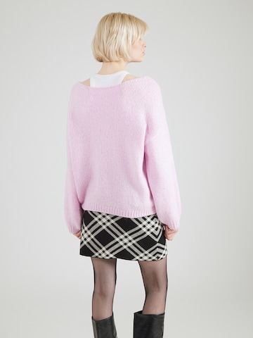 JDY Sweater 'JDYDINEA' in Pink