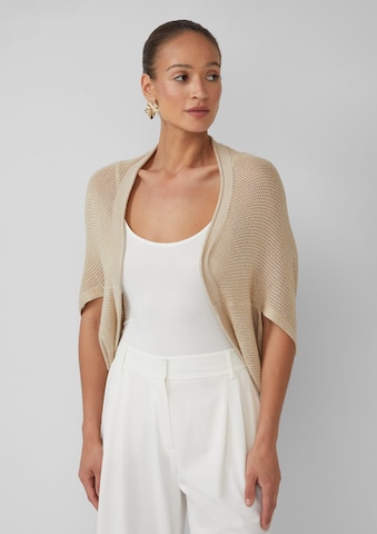 s.Oliver BLACK LABEL Knit cardigan in Beige: front