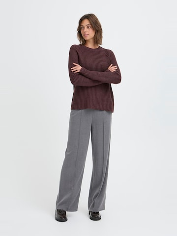 Pull-over ' OXFKANNA ' Oxmo en marron