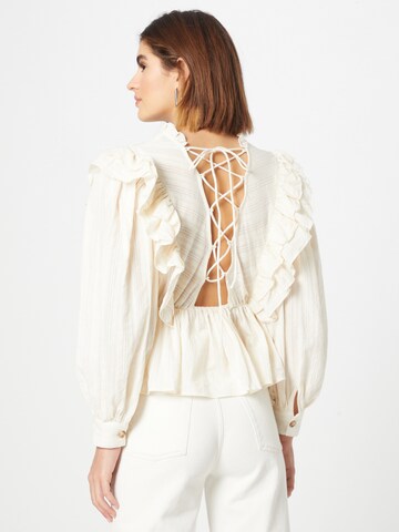 Warehouse Blouse in White