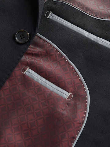 Coupe regular Veste de costume Next en noir