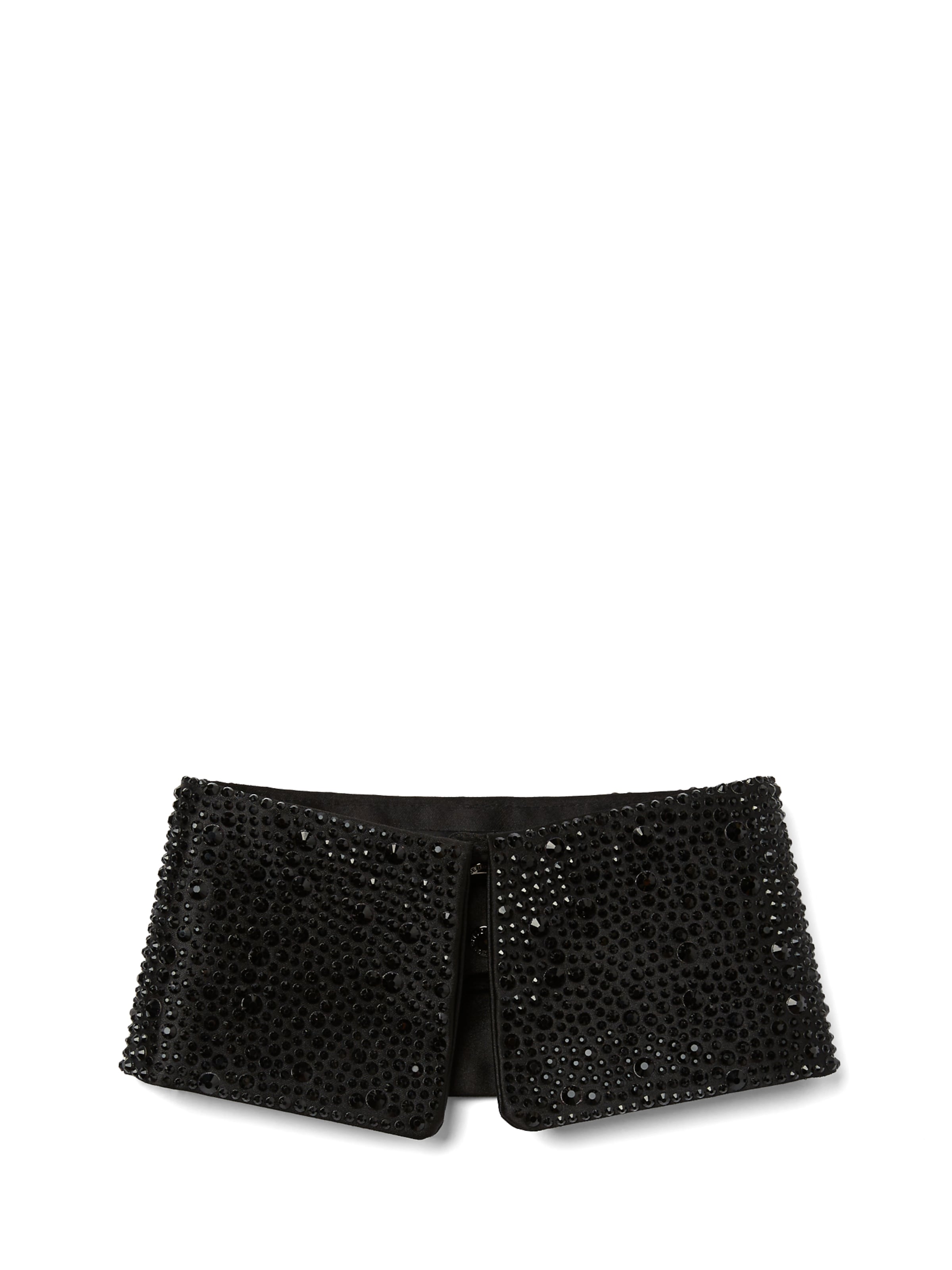 Colletto 'RHINESTONE' di Karl Lagerfeld in nero