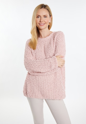 usha WHITE LABEL Sweater 'Lynnea' in Pink: front