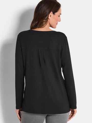 Goldner Blouse in Zwart