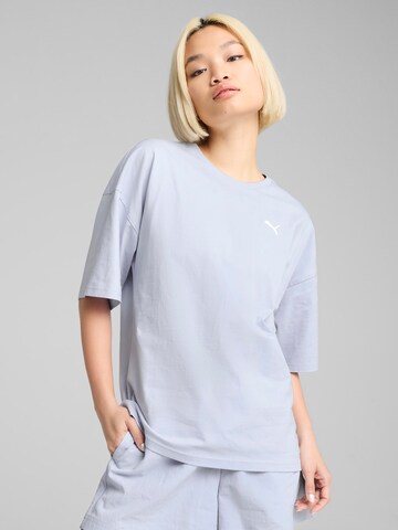 Maglietta 'Wardrobe Ess' di PUMA in blu: frontale