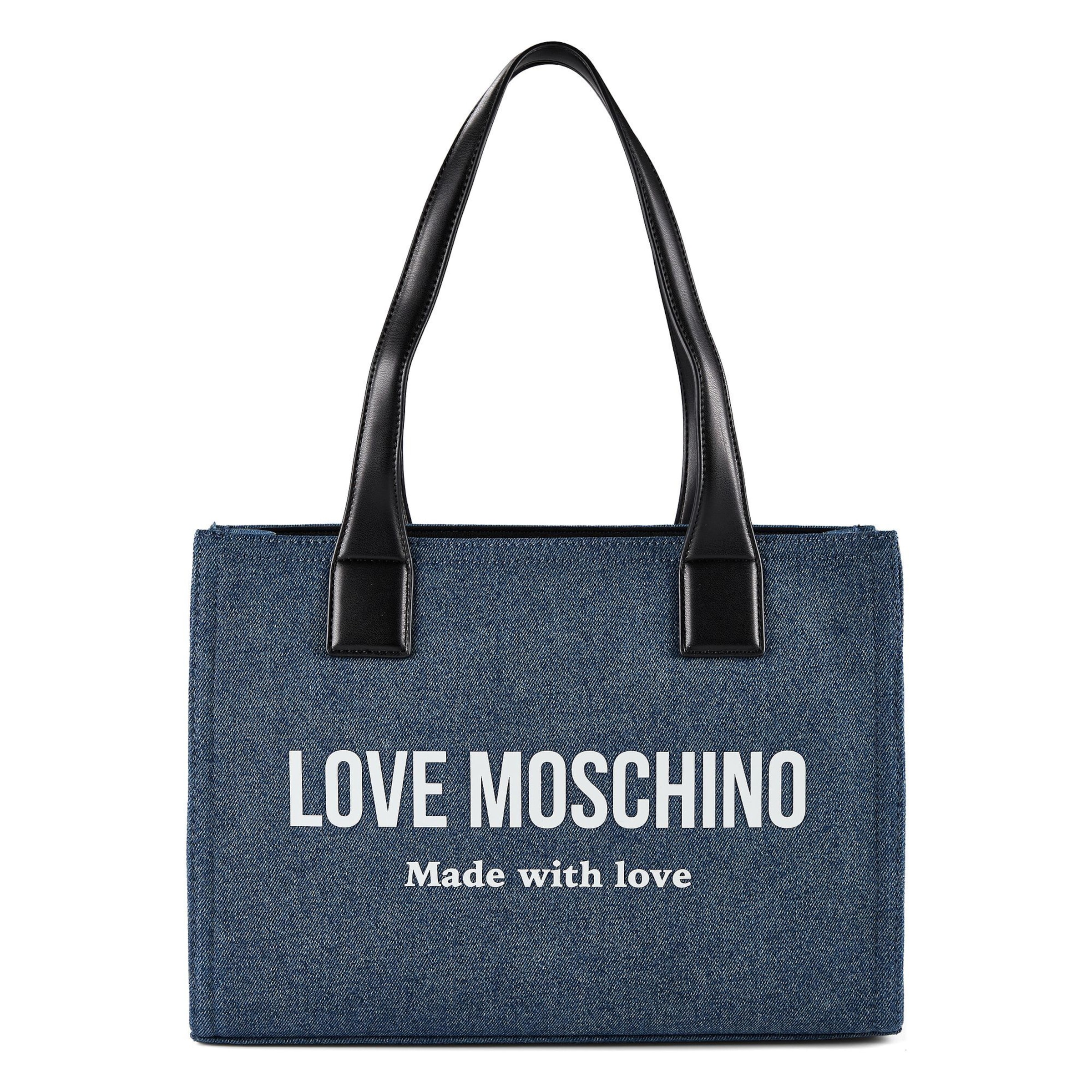 Sac bandoulière 'Love' Love Moschino en bleu : devant