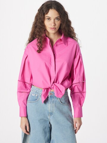 Hailys - Blusa 'Dina' en rosa: frente