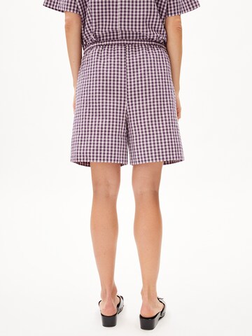ARMEDANGELS Loosefit Shorts ' TEONAA VICHI ' in Lila