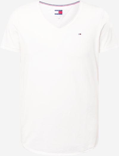 Tommy Jeans T-Krekls 'Jaspe', krāsa - tumši zils / sarkans / balts, Preces skats
