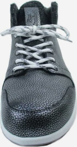 Finn Comfort Lace-Up Ankle Boots in Grey