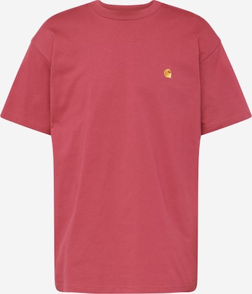 raudona Carhartt WIP Marškinėliai 'Chase': priekis