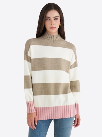 Pull-over Imily Bela en vert : devant