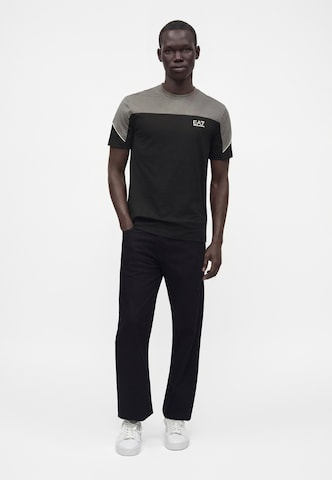 EA7 Emporio Armani Футболка 'TRAIN ATHLETIC' в Черный: спереди
