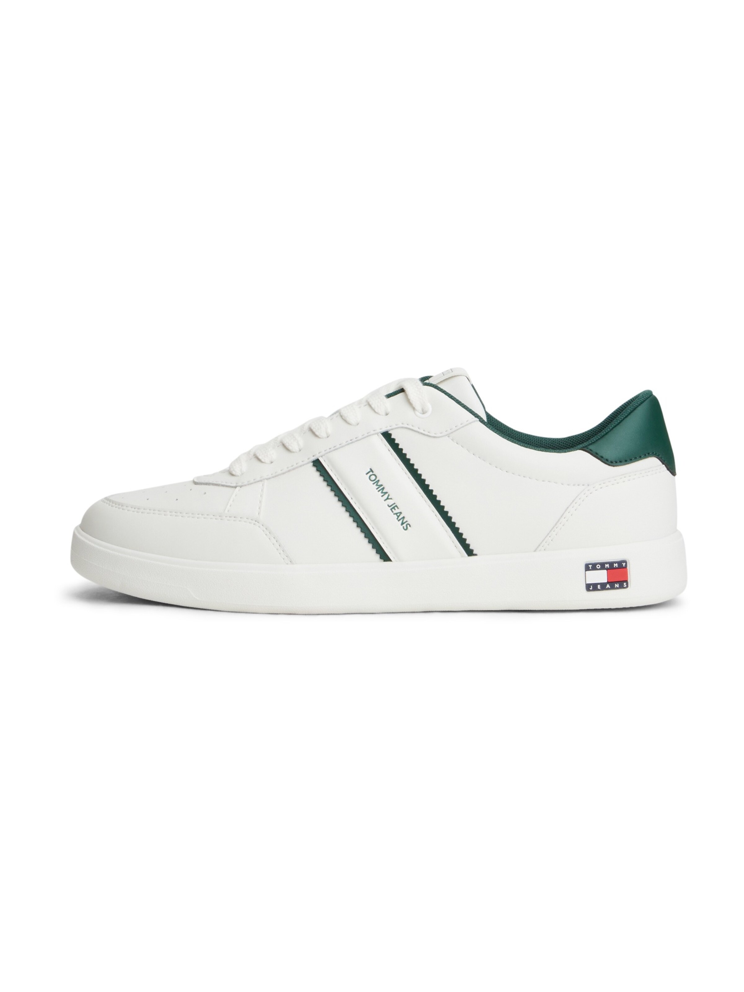 Tommy Jeans Nizke superge | bela barva: sprednja stran