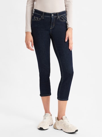 Coupe slim Jean 'Piper' Cambio en bleu : devant