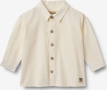 WHEAT Regular Fit Hemd 'Oscar' in Beige: Vorderseite