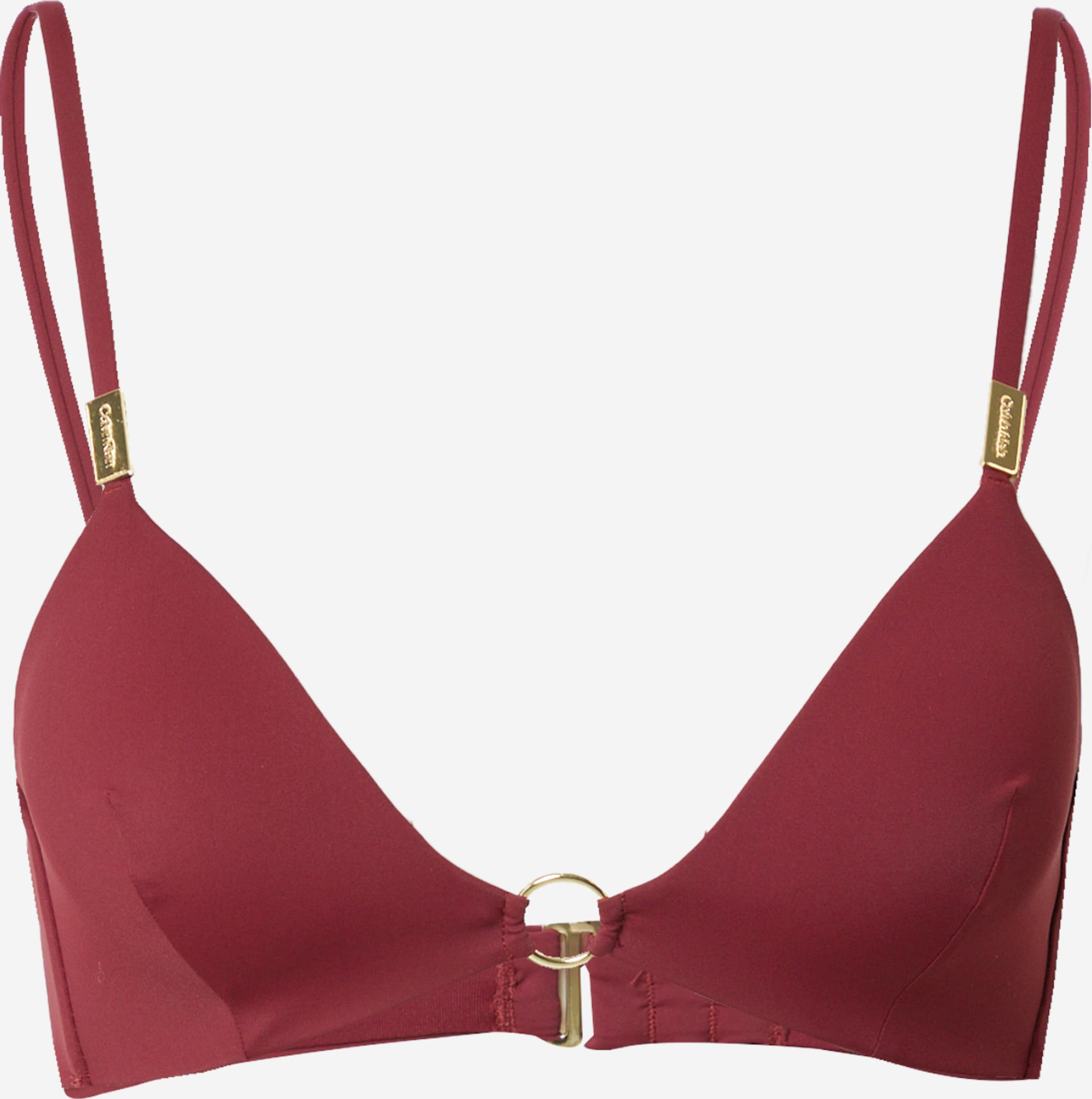 Core Solids Triangle Bikini Top