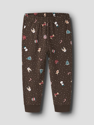 NAME IT - Pijama 'NMNVismas' en marrón