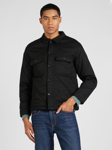 Coupe regular Veste mi-saison 'BAXTER' JACK & JONES en noir : devant