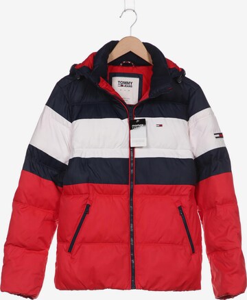 Tommy Jeans Jacke S in Rot: predná strana