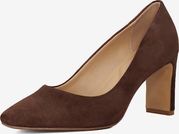 Escarpins 'ARRIVING' Dune LONDON en marron : devant
