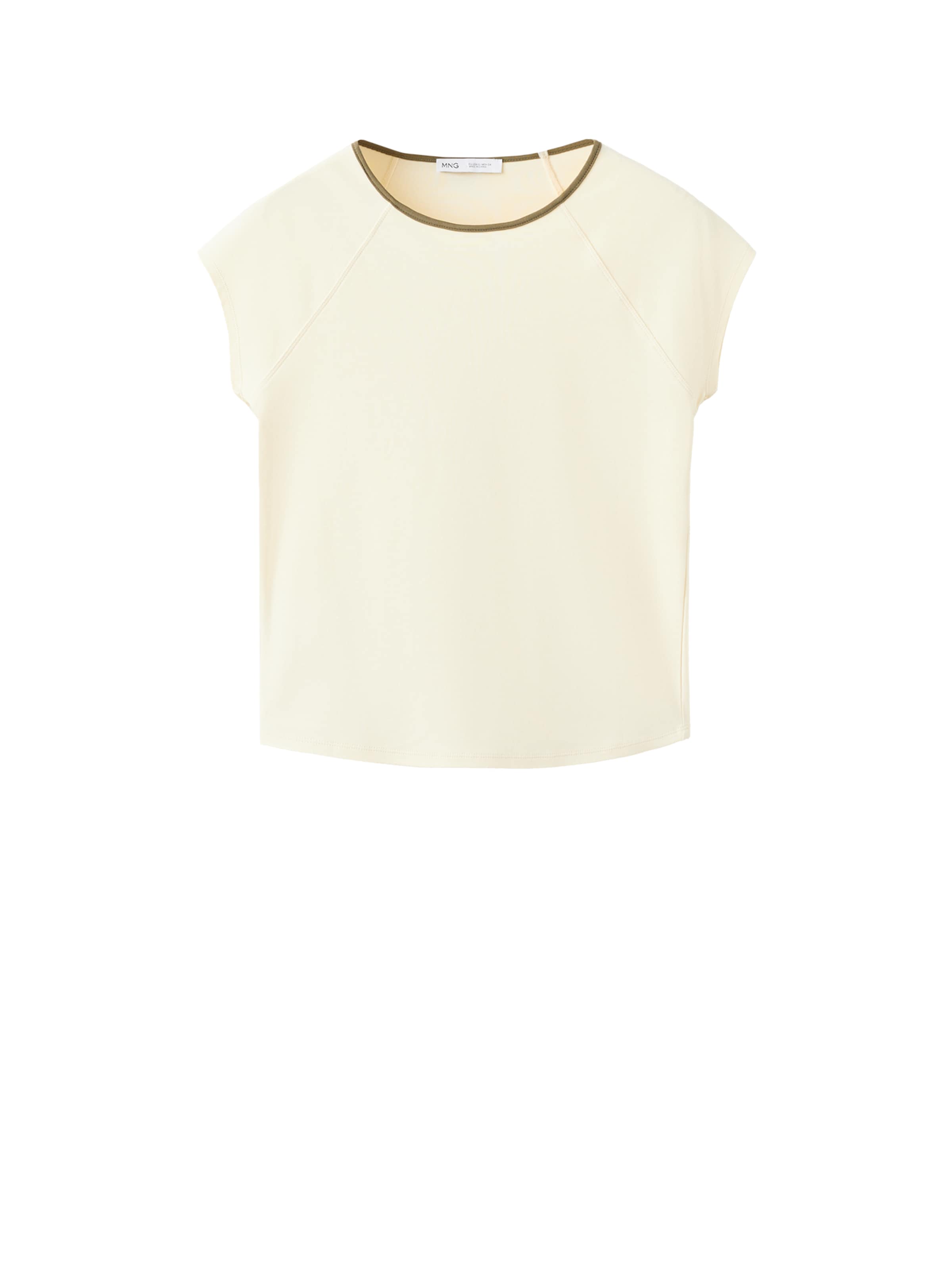 MANGO Shirt 'CONTI' in Beige: front